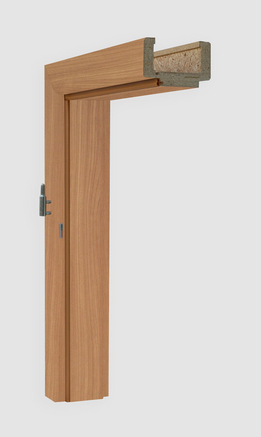 Obložková zárubeň, dekor buk, provedení 80 levé, tl. zdi 150 mm