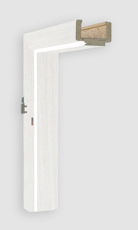 Obložková zárubeň, dekor andorra white, provedení 80 levé, tl. zdi 150 mm