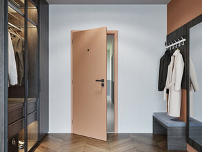 Dveře do chodby | Dveře protipožární | RAL 3012