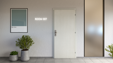 Požárně bezpečnostní dveře SOLO MATRIX monza