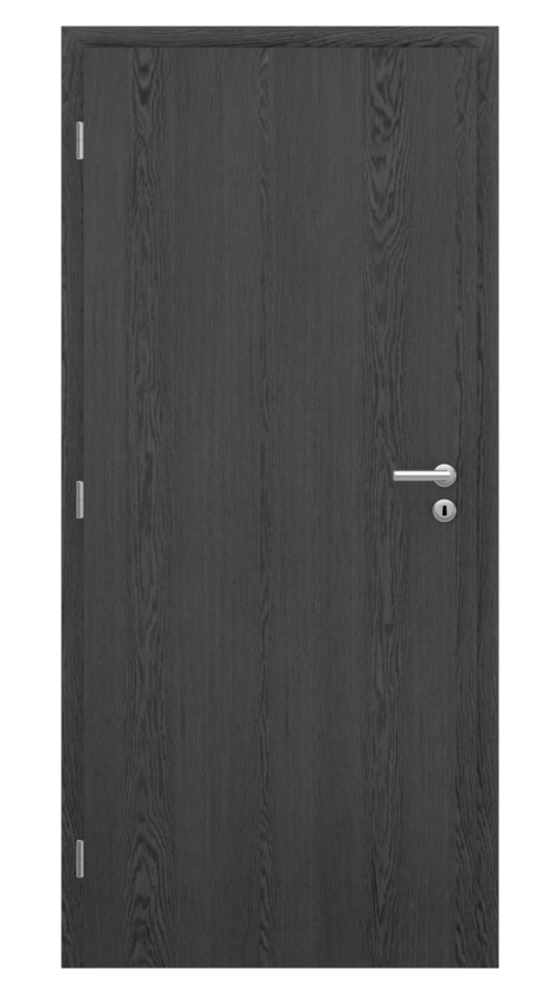 Dveře SMART plné, dekor dub dark grey, provedení 80 levé