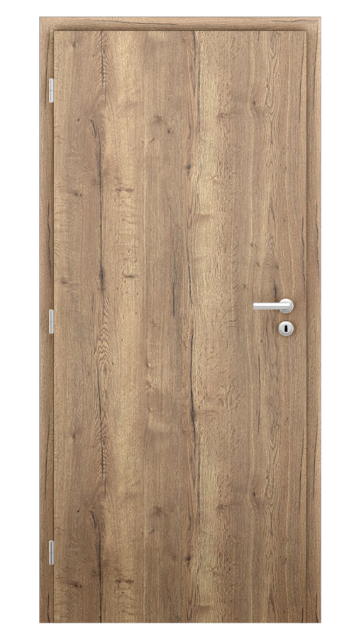 Dveře SMART plné, dekor dub halifax, provedení 80 levé