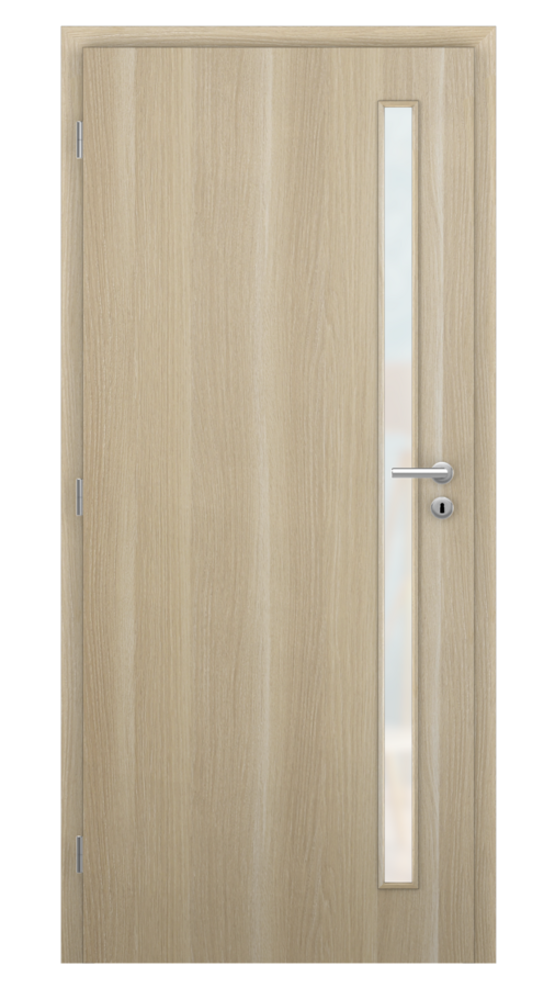 Dveře SMART 20, dekor stockholm, provedení 80 levé, sklo satinato