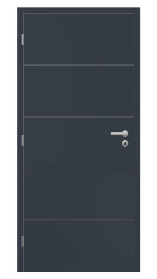 Dveře SMART 4, dekor dark snow, provedení 80 levé