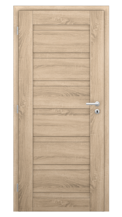 Dveře VIVA 61, dekor sonoma, provedení 80 levé