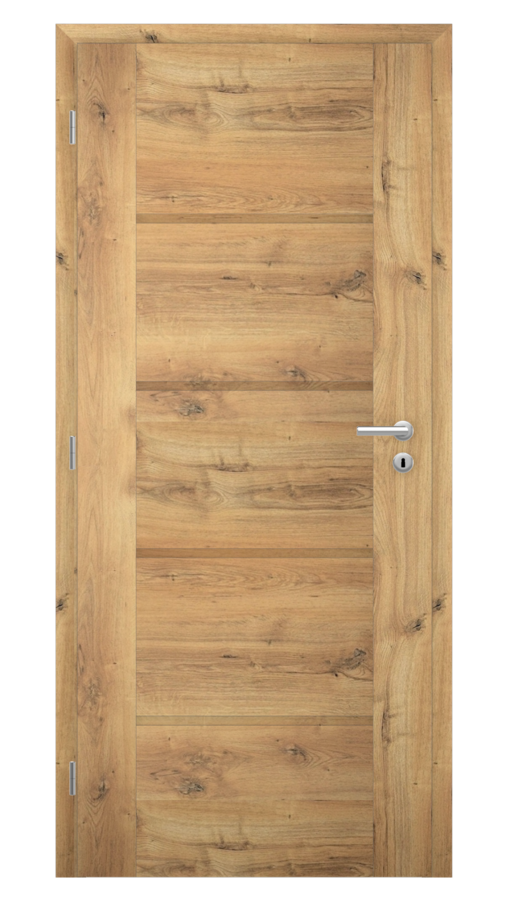 Dveře VIVA 86, dekor dub forest, provedení 80 levé
